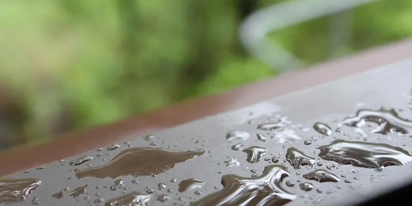 how to get water stains out of curtains